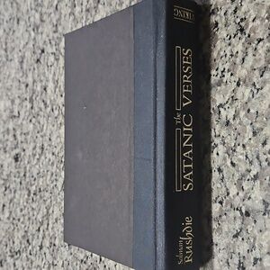 The Satanic Verses Salman Rushdie Novel Vintage Classic Fiction Collectible Book